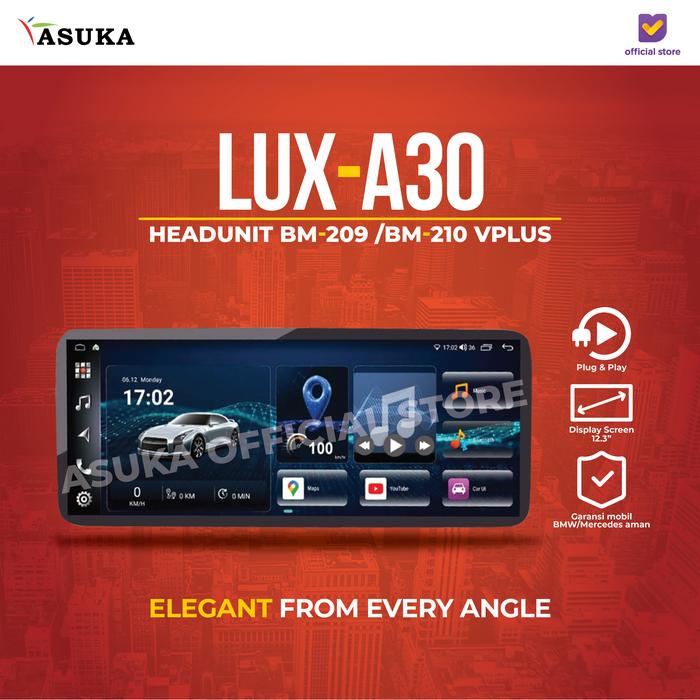 Gambar Headunit Asuka LUX-A30 Android 4/64GB Garansi Resmi dari ASUKA CAR TV Kota Administrasi Jakarta Barat Tokopedia