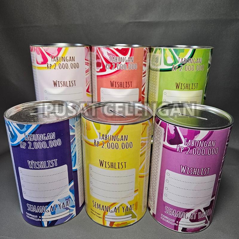 [ BISA COD ] CELENGAN TARGET MURAH CELENGAN TARGET SMALL TABUNGAN TARGET TABUNGAN ANAK - ANAK SOUVENIR CELENGAN BUKA TUTUP PERMANET 6