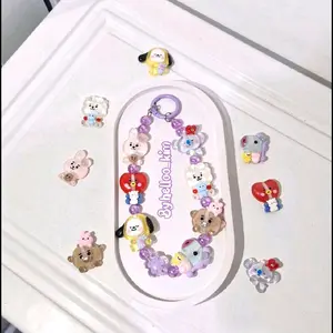 Phonestrap all. member Bt21 kiyowo free sticker gemes