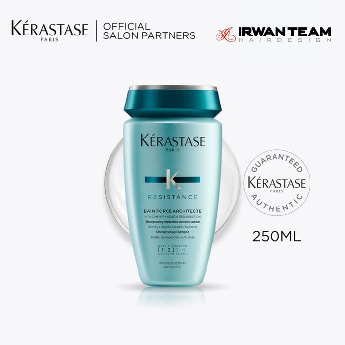 Gambar Kerastase Bain Force Architecte 250ml Anti Breakage Shampoo - Shampoo untuk Rambut Rapuh akibat Proses Kimia, Memperkuat dan Membangun Kembali Rambut dari Dalam dari Irwan Team Kota Administrasi Jakarta Pusat Tokopedia