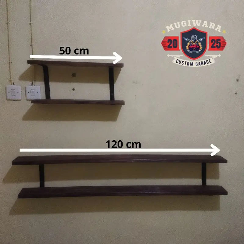 RAK 2 SUSUN, Rak bumbu dapur, rak barang, rak dinding tempel lebar 10cm Ambalan 3