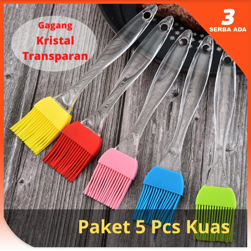5 Pcs Kuas Roti / Kuas Kue / Kuas Mentega / Kuas Untuk Masak - Shop ...