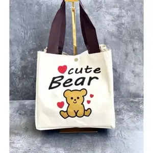 Tas bekal beruang/ tas bekal anak lucu/lunch bag