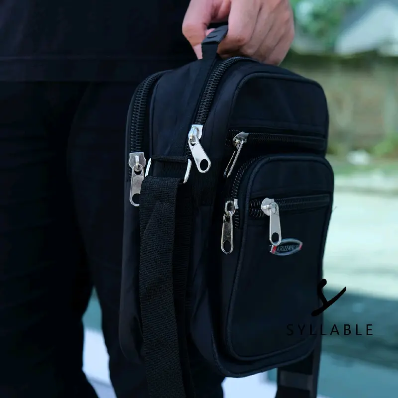 TAS SELEMPANG PRIA 5 RESLETING KRIZZANOV RESLETING BANYAK MODEL TEGAK SYLLABLE OUTFIT 4
