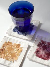 Gambar Batik Fractal Alas Cangkir (Coaster) Batik Kawung Warna Biru dari Batik Fractal Kota Bandung 2 Tokopedia