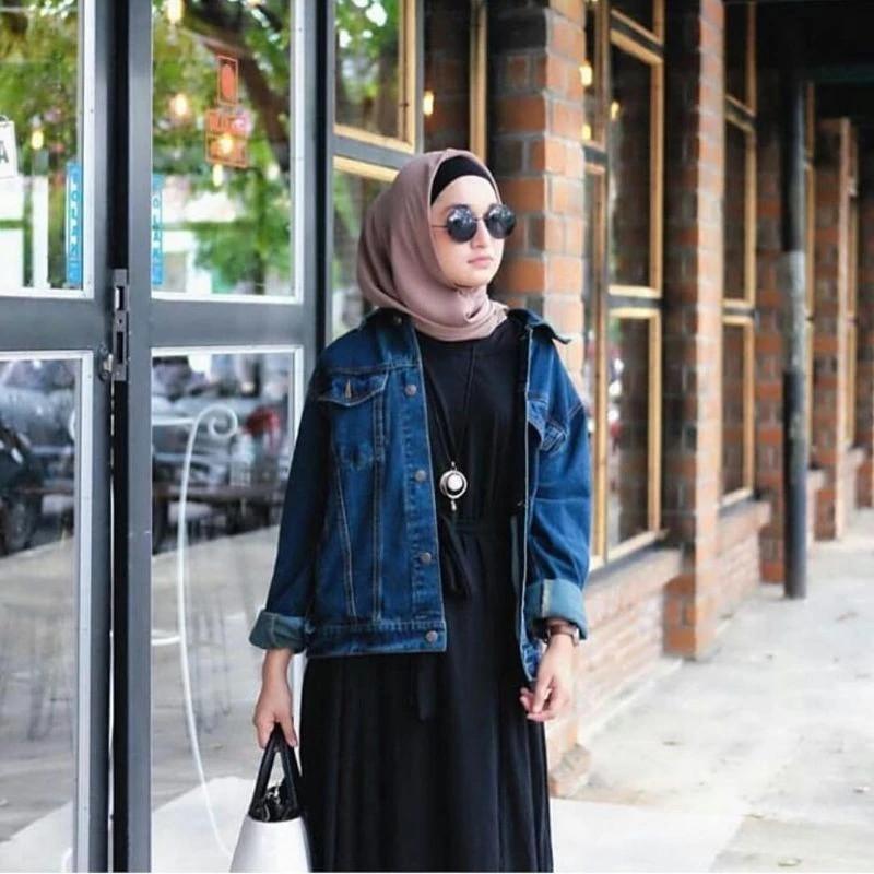 Product Introduction of Jaket Jeans Denim Tebal Wanita Ready Ukuran M-XXXL 4