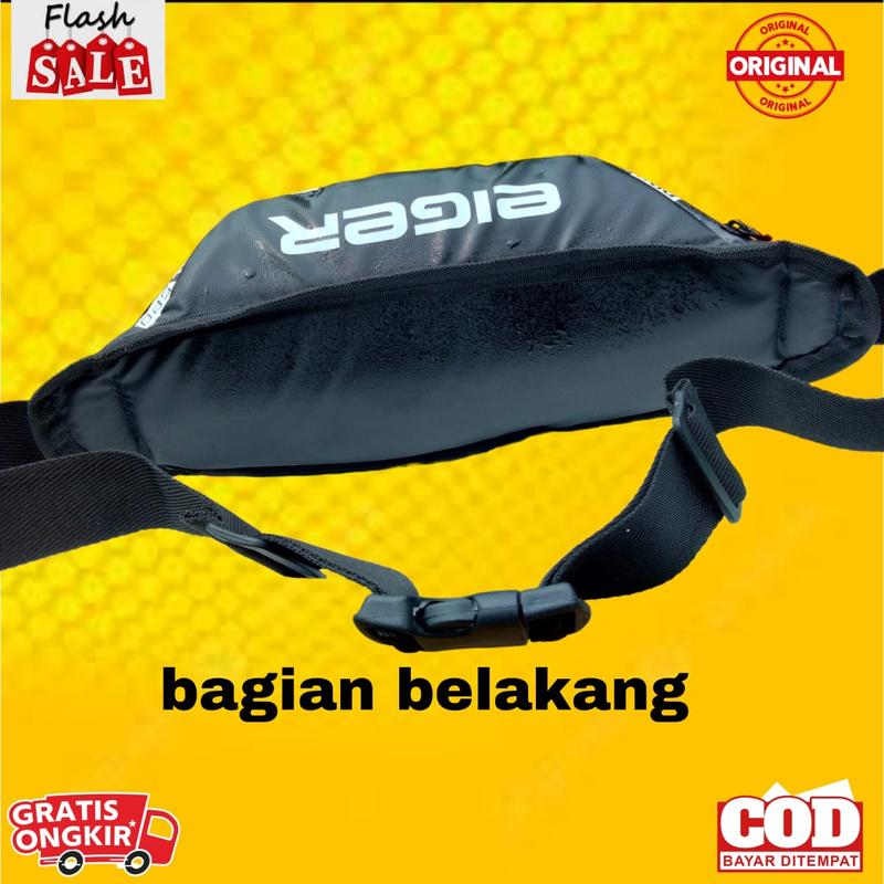 PROMO!! BERKUALITAS TAS SELEMPANG PRIA ANTI AIR TAS SELEMPANG PRIA WATERPROOF TAS PINGGANG TAS DADA PRIA TAHAN AIR HITAM MERAH NAVY WAISTBAG PROFESIONAL Slingbag 7