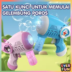 Mainan Bubble Kuromi & Doraemon - Teman Bermain Anak anak Ever Fun Toys