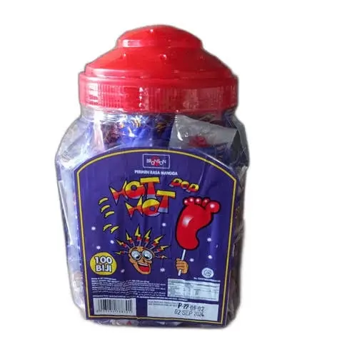 PERMEN KAKI TOPLES ISI 100 BIJI / HOT TOPLES 100 pcs Candy 1