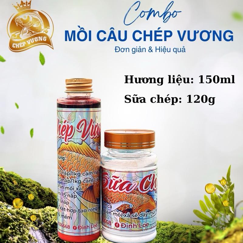 Combo mồi câu cá Chép Vương