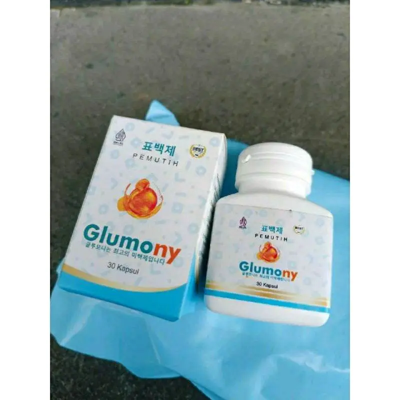 VIRAL!! (DR.GLUMONY NO 1 ) KAPSUL PEMUTIH/MENCERAHKAN KULIT WANITA PRIA PEMUTIH Mencerahkan