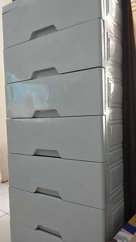 Product Review of 【7 Tingkat】Sakula Lemari Plastik Jumbo 7 Tingkat dengan Roda dan Garansi Lima Tahun - Furniture, Laci from S**i 0