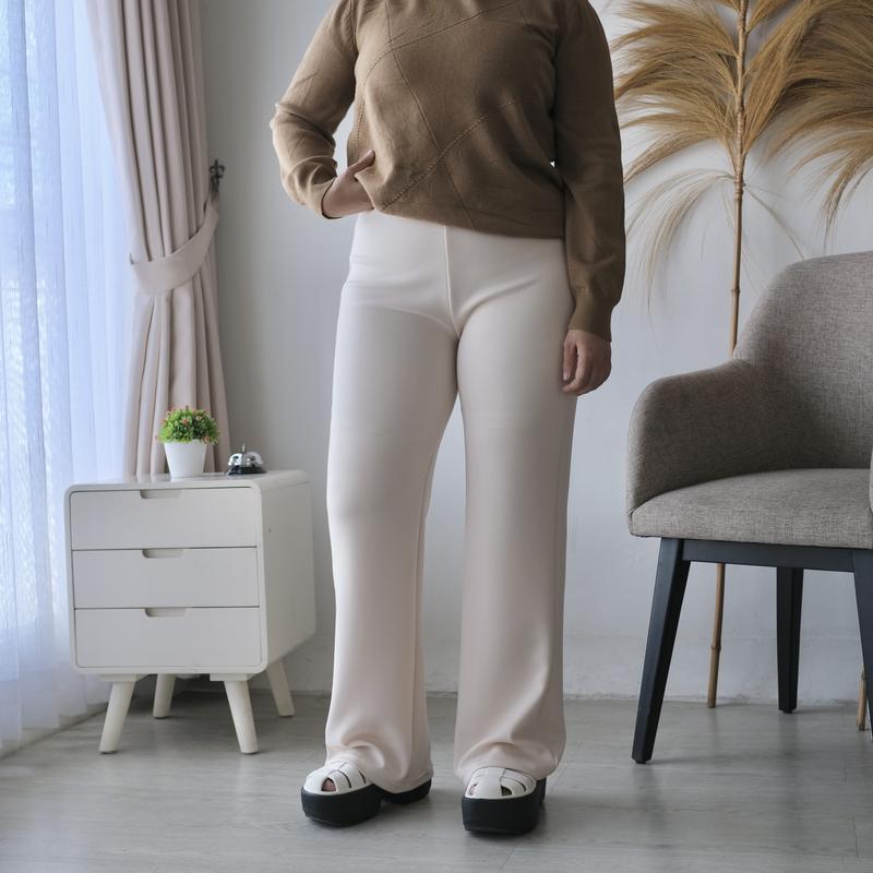 Amicoid Jasmine Pant Wanita Scuba Highwaist 2
