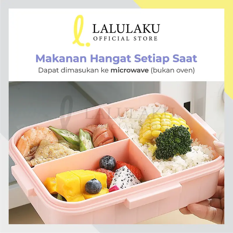 Lunch Box Anak TK SD Paud Kotak Bekal Karakter Unicorn Dino Panda Astronot 600ML 1200ML 5