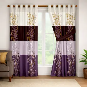 1 PCS Gorden Pintu Kamar Motif Model Tali Ukuran 80x200cm Jendela Curtain