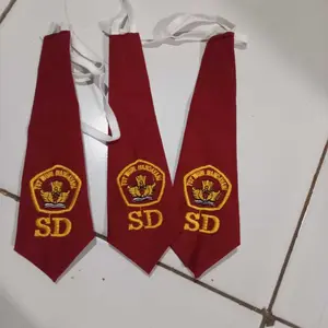 Dasi SD Logo TUTWURI murah dasi SD dasi sekolah dasar Karet