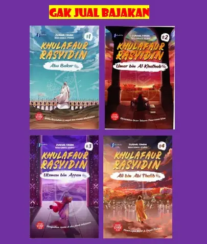 Komik Khulafaur Rasyidin / Komik Abu Bakar / Komik Umar bin Khattab / Komik Utsman bin Affan / Komik Ali bin Abi Thalib / Zhaenal Fanani & Regu Kancil Studio 0