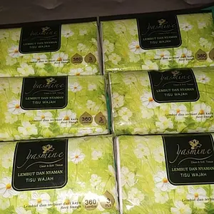 Yasmine Tisu Wajah 6/10 PACK 360 Lembar 3 Ply Lembut Kuat Aman untuk Kulit Sensitif Tisu Kering Murah Promo Tissue Dapur