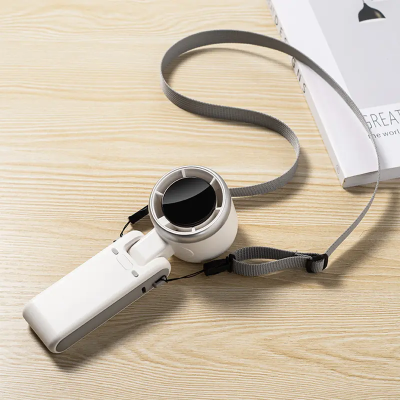 Quạt Turbo cầm tay Quạt nhỏ di động Quạt điện gió lớn im lặng mini với cáp sạc USB 5