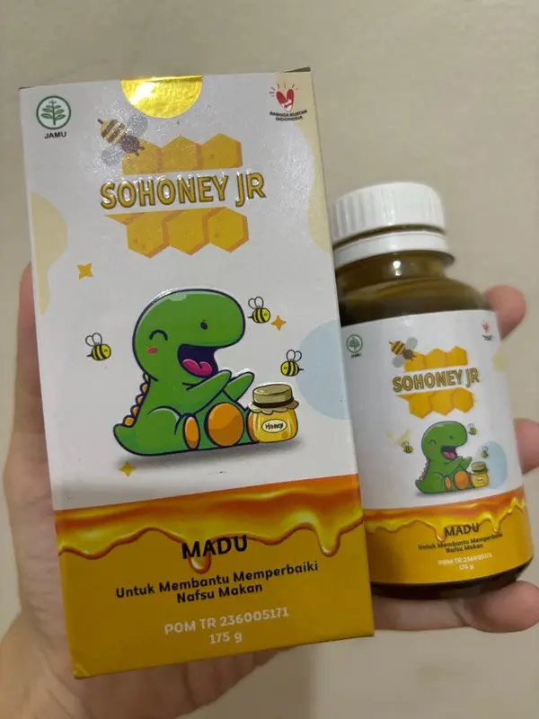 PROMO BELI 2 GRATIS 1 BOTOL MADU SO HONEY JR VITAMIN ANAK BISA COD 0