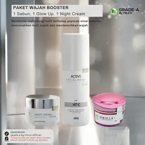 [ SABUN, NIGHT BOOSTER, GLOW UP ] GRADE A BY TMCO SABUN, GLOW UP, NIGHT BOOSTER