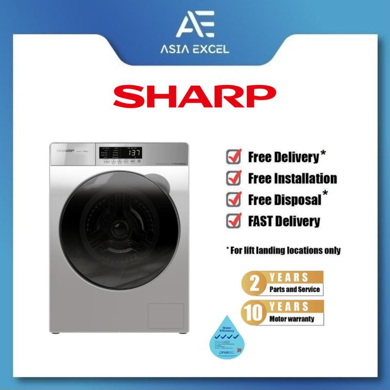 SHARP ES-FW70EW 7KG FRONT LOAD WASHING MACHINE 0