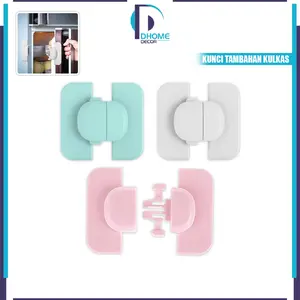 [COD] DH C1258 Kunci Tambahan Pengunci Pintu Kulkas Lemari Multifungsi