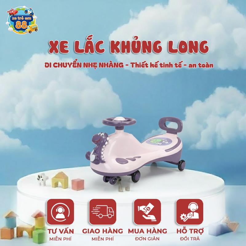 Xe lắc khủng long Đồ chơi dành cho bé Pin xe máy điện xe cân bằng xe  vịt xe lắc ,xe lắc xe đạp  buggy pocket bike con hươu  có bánh xe xe  trượt xe  công hươu cao xe thỏ 3 bánh xe nước xe cao xe  một xe  một vespa xanh mint xe nước xe 5 xe một xe mô tô