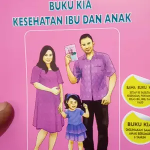 Buku KIA Edisi Terbaru 2023 Buku kesehatan Ibu dan Anak KEMENKES Full color