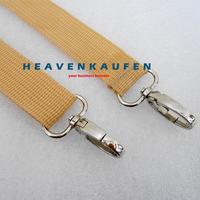 Gambar Tali Tas Strap Tas Unisex Lebar 2,5 cm Warna Cream Krem Krim Kait Silver - cream dari Heaven Kaufen Kota Malang 2 Tokopedia