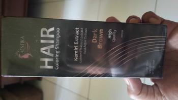 Product Review of [Promo Spesial] Aestika Dark Brown Hair Coloring Shampoo - Pewarna Rambut Beruban Kering Red Extract from i**5 0