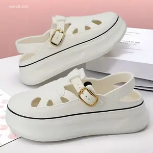 Socany Sepatu Wanita Wedges Premium Ringan Empuk Lentur Sepatu Casual Wanita Terbaru 2025 | Kekinian
