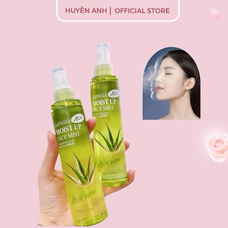 Xịt khoáng lô hội Aspasia Moist Up Face Mist 150ML