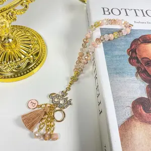 Gelang Tasbih Lafadz Warna Mix Kristal Cantik Premium Muslim Souvenir | Free Box