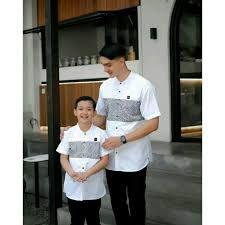 Product Introduction of Baju koko cople ayah anak terbaru pakaian muslim pria dewasa dan anak koko kurta lebaran simple elegan lembut halus baju koko lengan pendek 26