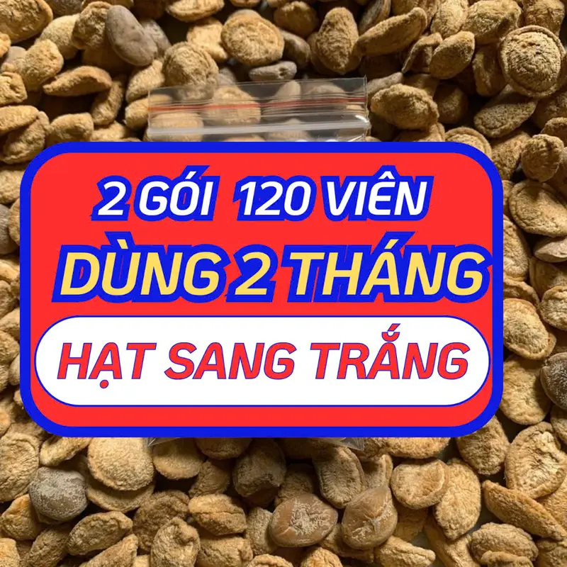2 Gói V Hạt Sang Trắng Dùng 2 Tháng- Giải Quyết Đại Tràng Co Thắt & Viêm Loét cây nhội giống cây hoa hồng phụng hạt nắp ấm mận phôi trồng nấm kim châm 0