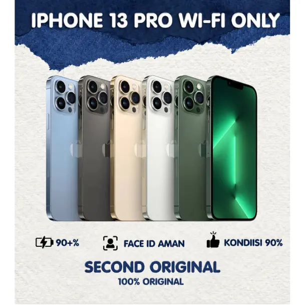 iPhone 13 PRO WIFI ONLY 128GB 256GB   SECONDHAND, GOOD CONDITIONS