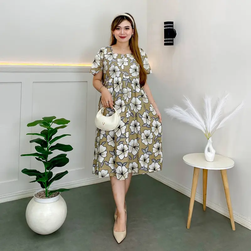 Daster Floy Dress Wanita Rayon Busui 3