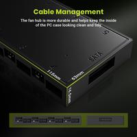 Gambar ID-COOLING HA-08 - ARGB PWM Fan Hub Splitter 8 Port dari Techno Computer Bali Kota Denpasar 3 Tokopedia