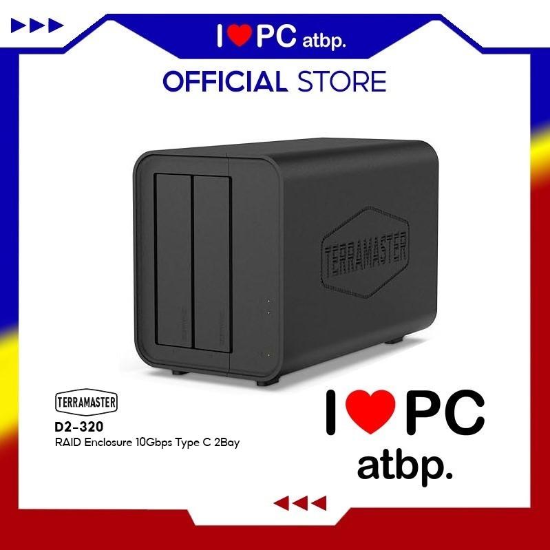 TerraMaster D2-320 RAID Enclosure 10Gbps Type C 2Bay RAID Storage ...