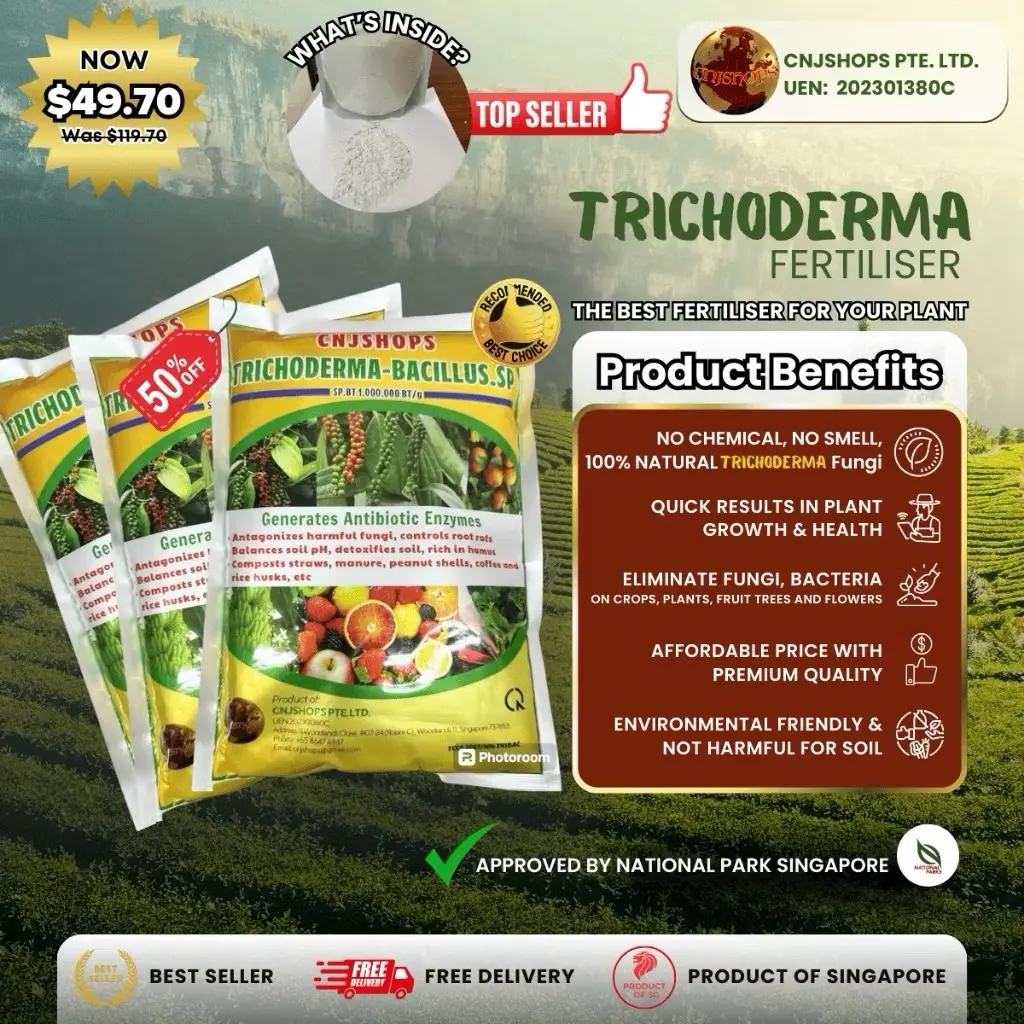 3x TRICHODERMA 1KG GREATEST DEAL OF THE YEAR LIMIT OFFER