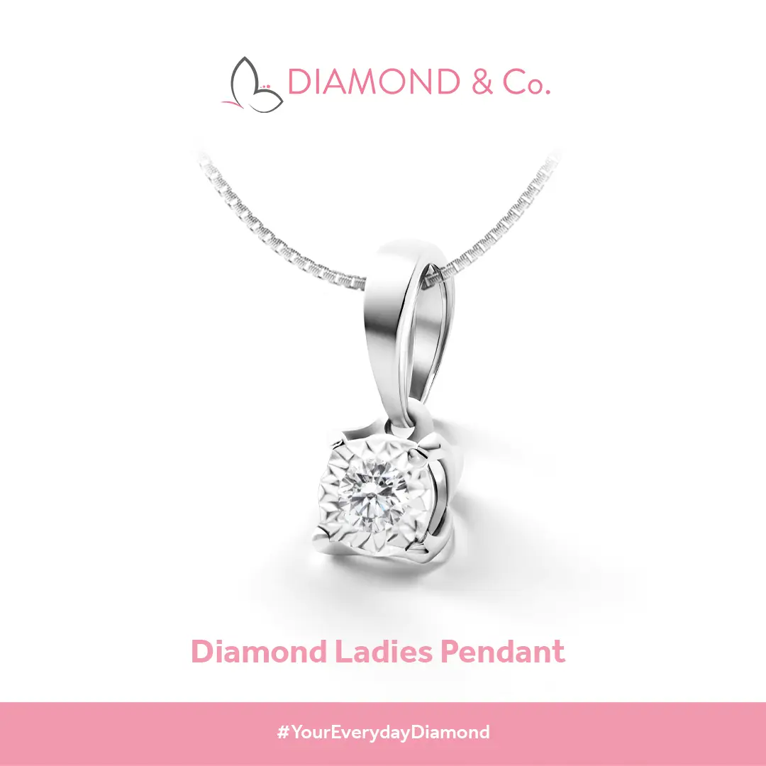 Diamond & Co - Diamond Ladies Pendant Solitaire DPS0303