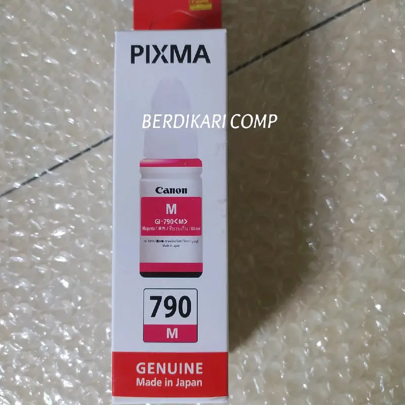 Tinta Canon Pixma 790 Original 1 Set (B,C,Y,M) For Printer G1010 G2010 G3010 G4010 4