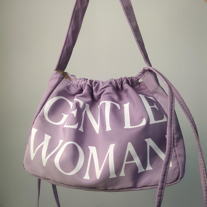 Dumplings bag, soft women, 12*8 inch, available in 9 colors to choose from, Serut bag, can be worn for double shoulder and single shoulder, for women, real right bag color 5