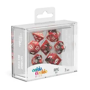 Oakie Doakie Dice RPG Set Gemidice Vampire 7 Dice