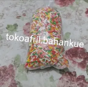 Meses warna warni merk alpha kemasan repack kiloan curah mesis rainbow ekonomis