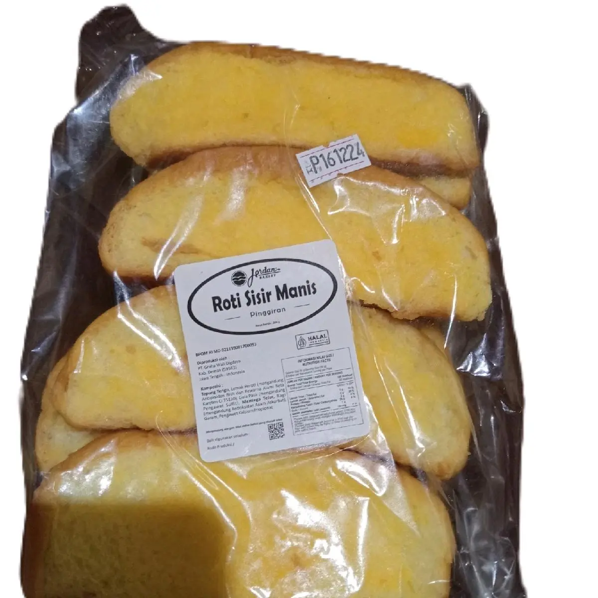 roti sisir pinggiran manis jordan isi 12