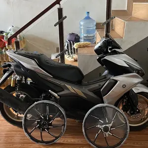 VELG M8 RING 17 DELKEVIC AEROX 155 OLD / NEW  / VARIO 125 150 / MIO SPORTY 5TL SOUL SMILE / BEAT / SCOOPY / GENIO FI ESP KARBU AK88 DND RACING M 8 M-8 VELG RING 17 M8