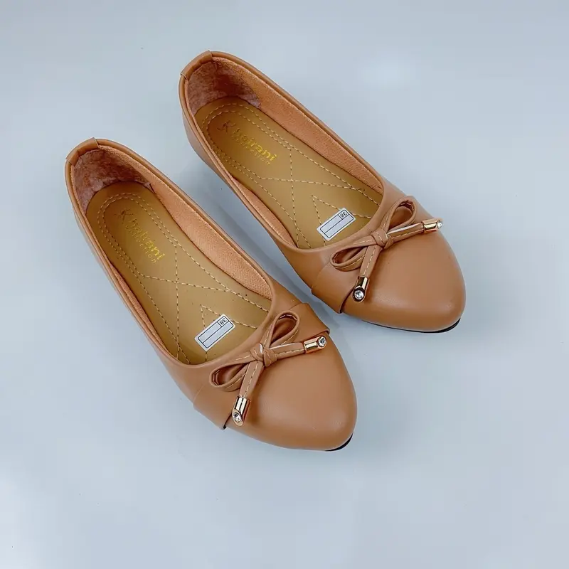 Sepatu Flatshoes Wanita KR07 / Sepatu wanita pita khairani sol Karet 3