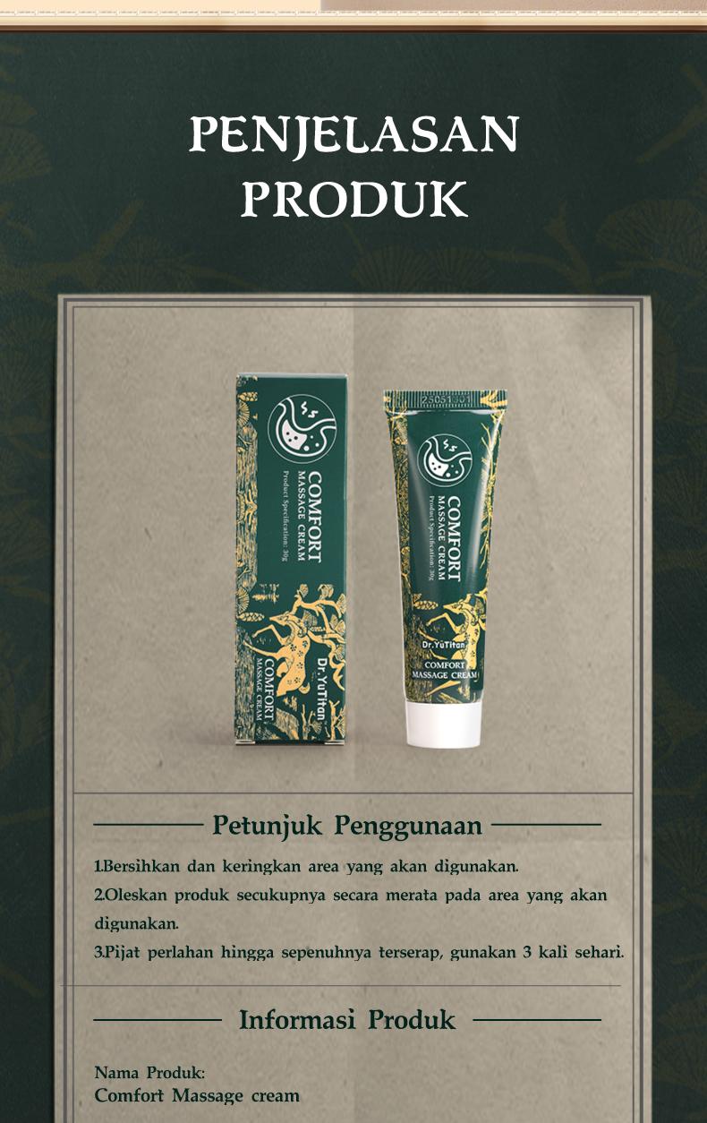 Dr.YuTitan Krim pijat perawatan tubuh